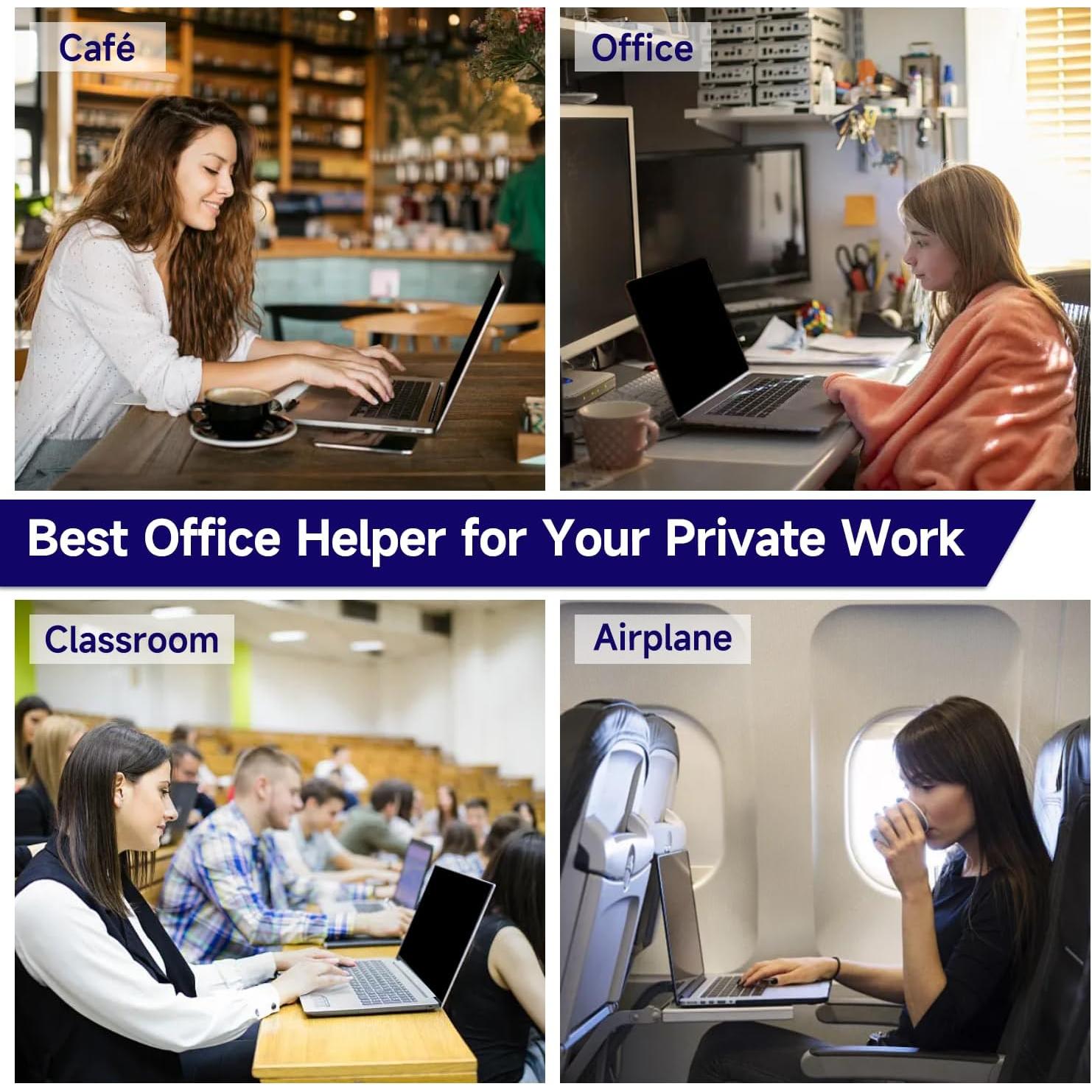 Filtro de Pantalla de Privacidad ANTOGOO V para MacBook 13"