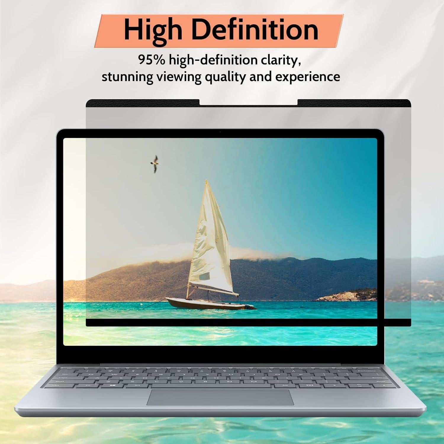 Filtro de Privacidad Magnético Mamol para Laptop Surface 13.5"
