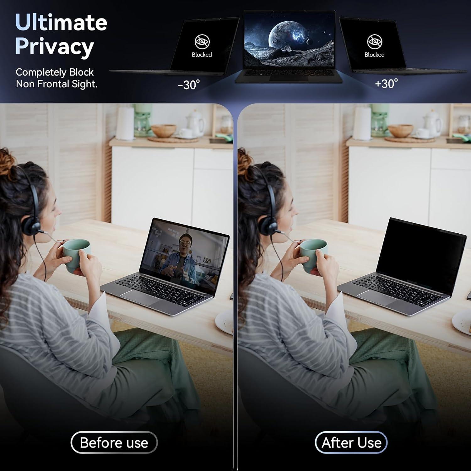 Filtro de Privacidad Magnético Protescreen 14" Antirreflejo