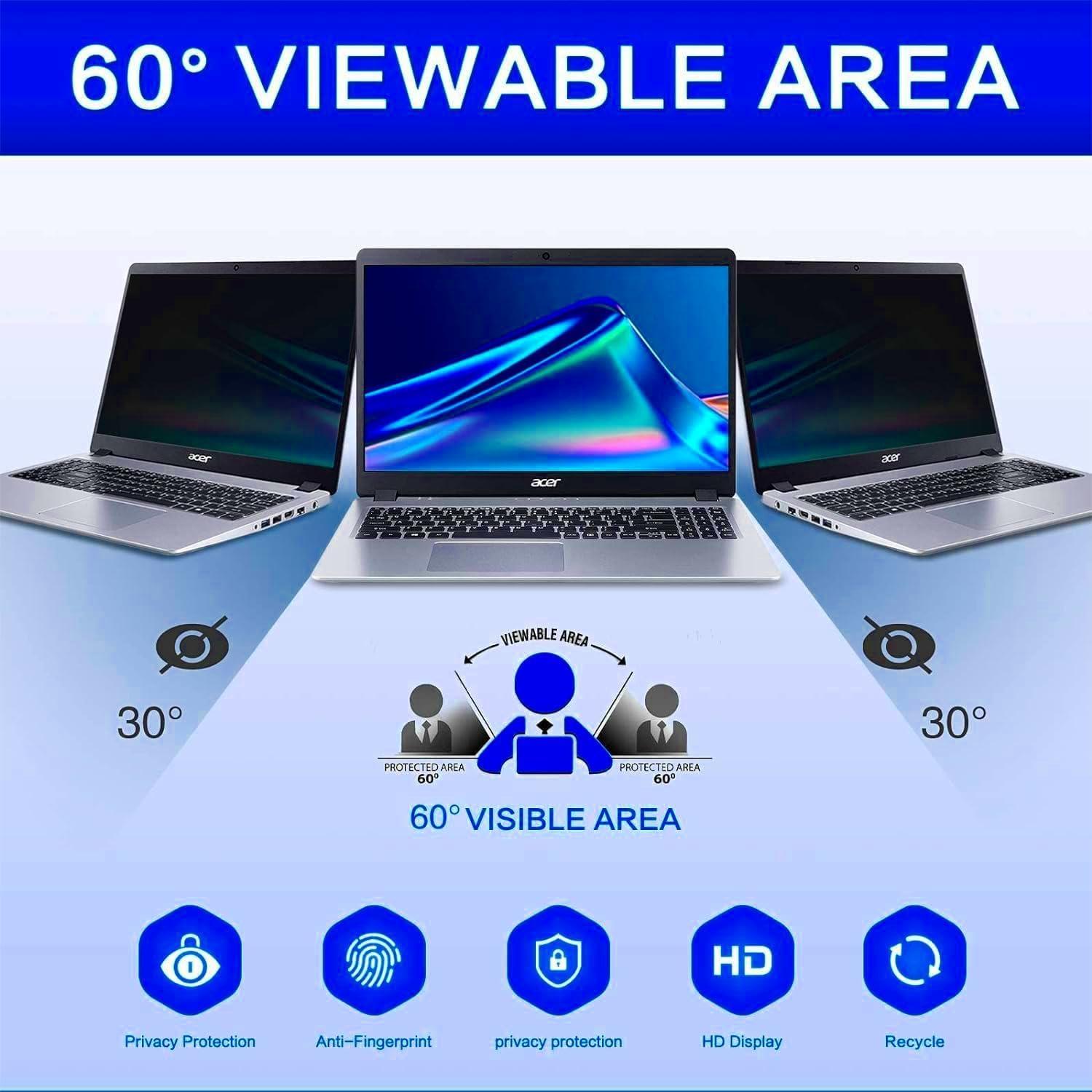 Filtro de Privacidad para Laptop 17.3" JiSiTeCai Antirreflejo