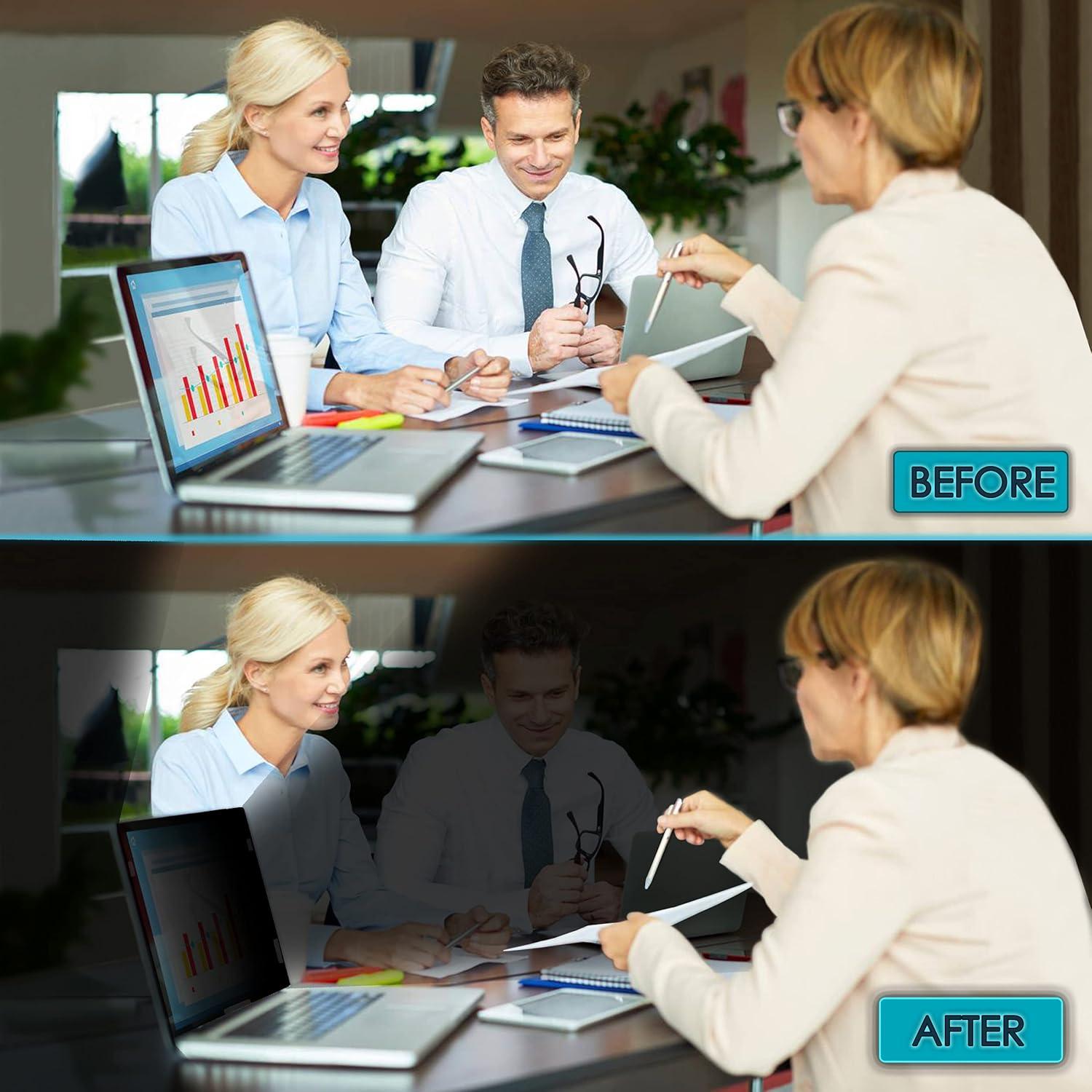 Filtro de Pantalla Privado EZ-Pro 15.6" Antirreflejo y Antiluz Azul