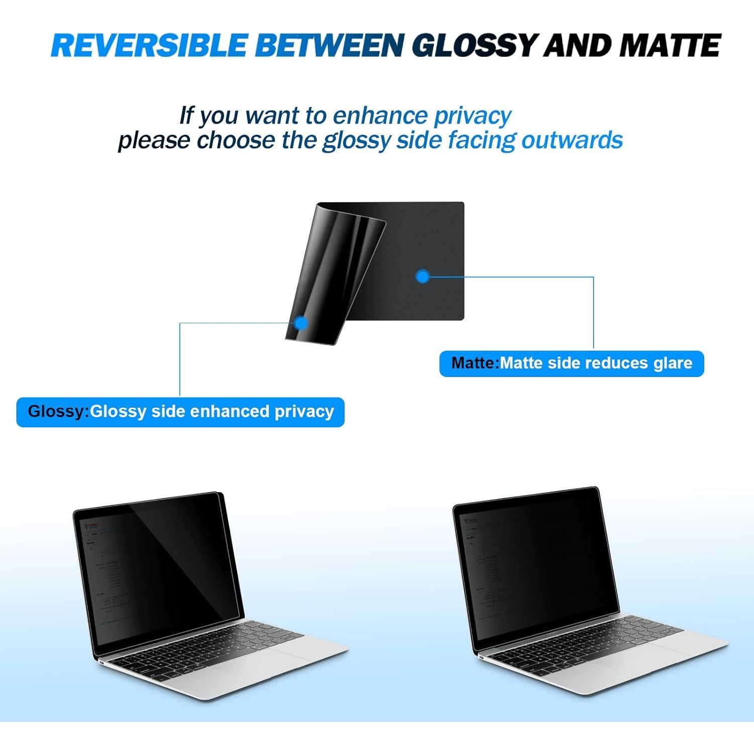 Filtro de Pantalla de Privacidad JEAPKA 15.6" Antirreflejo