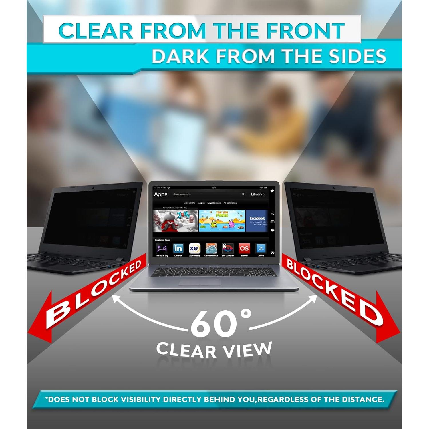 Filtro de Privacidad PYS 14" para Laptop - Anti-reflejo y Luz Azul