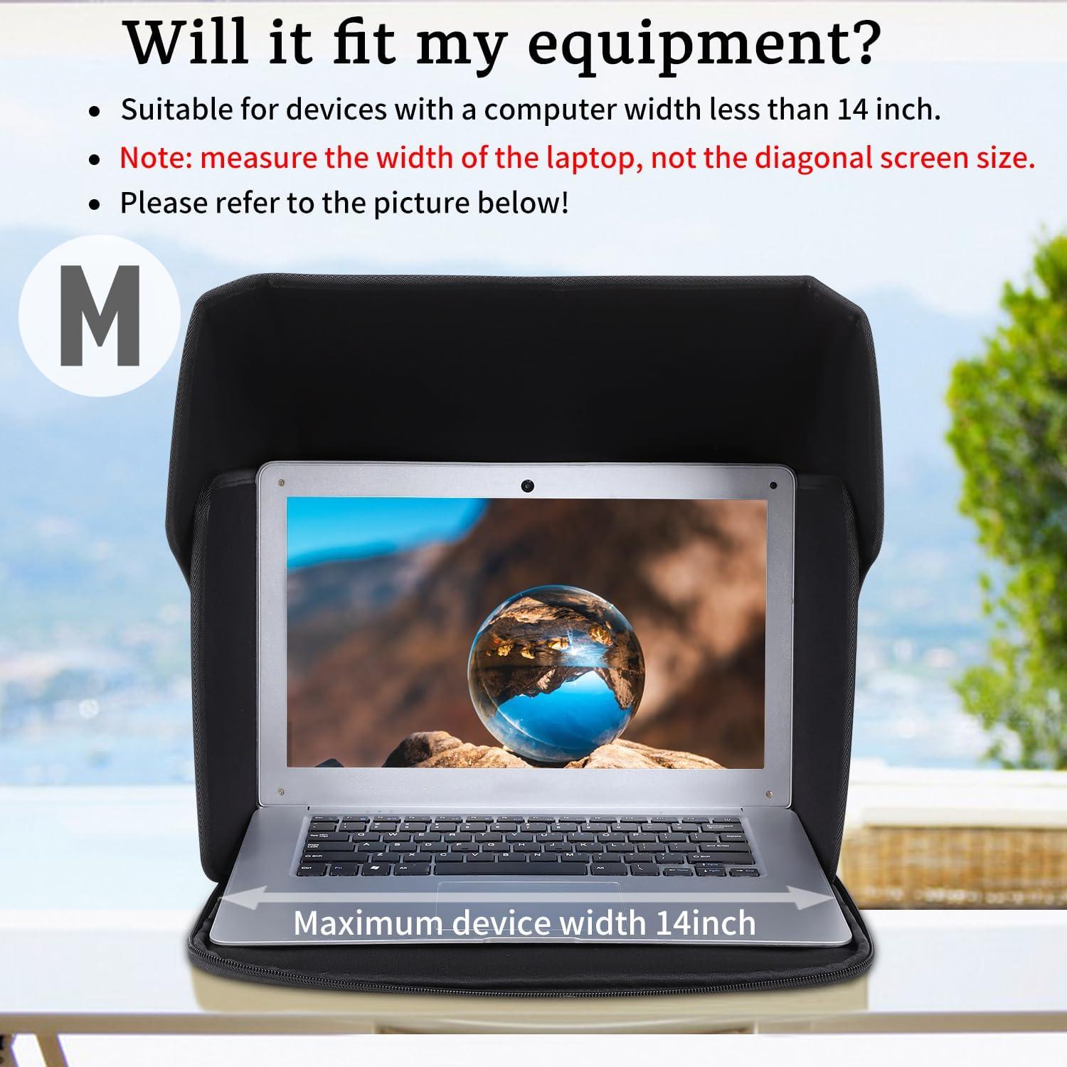 Sombra para Laptop YUMTIM 12-14'' Protección Privacidad