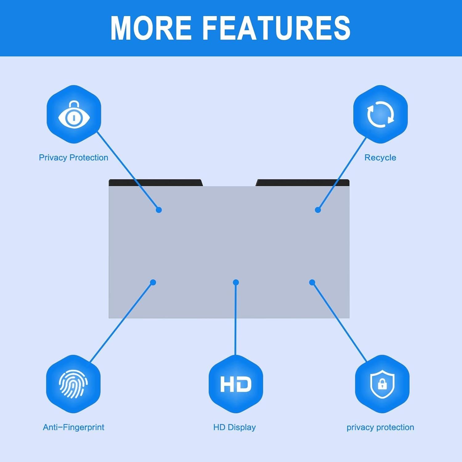 Pantalla de Privacidad FILMEXT 13.3" Antirreflejo 16:9