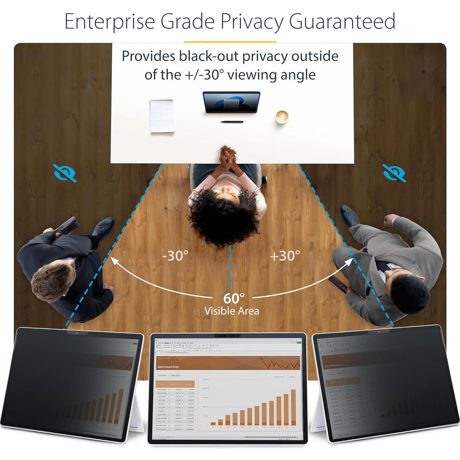 Pantalla de Privacidad 4 Vías StarTech para Surface Pro 13"