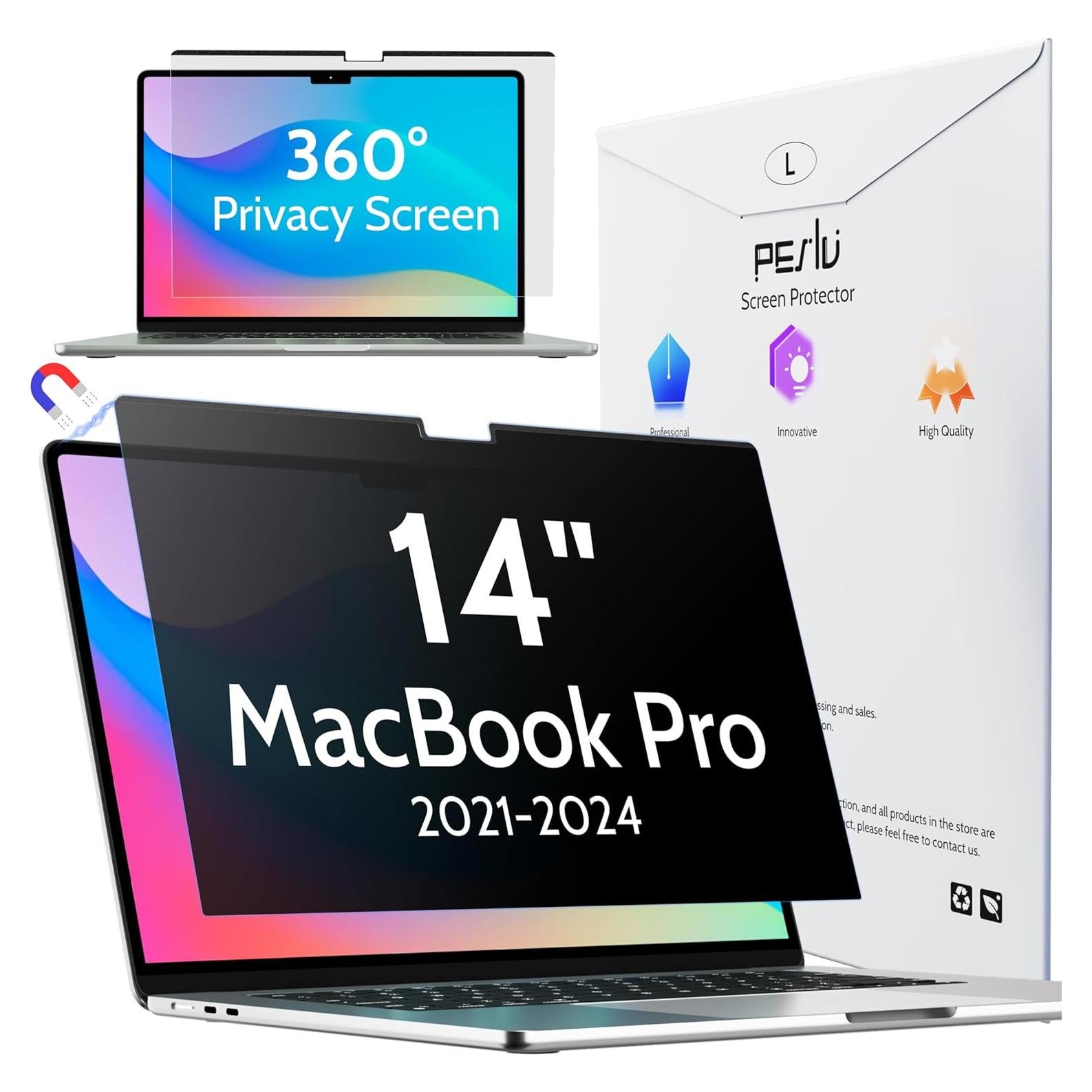 Pantalla de Privacidad Magnética 360° Peslv para MacBook Pro 14"