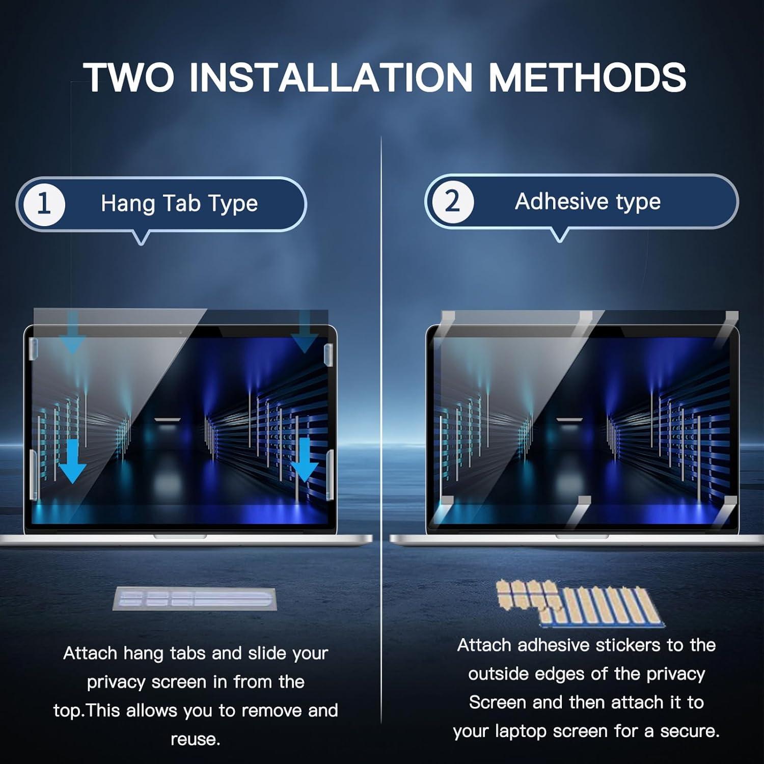 Protector de Pantalla Privada 15.6" Tarrahow Antirreflejo