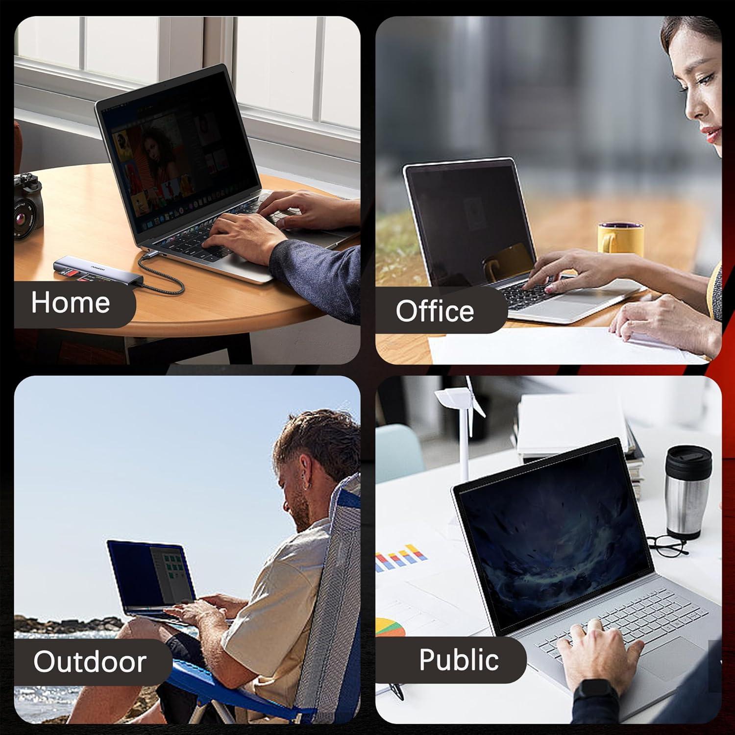 Protector de Pantalla Privada 15.6" Tarrahow Antirreflejo