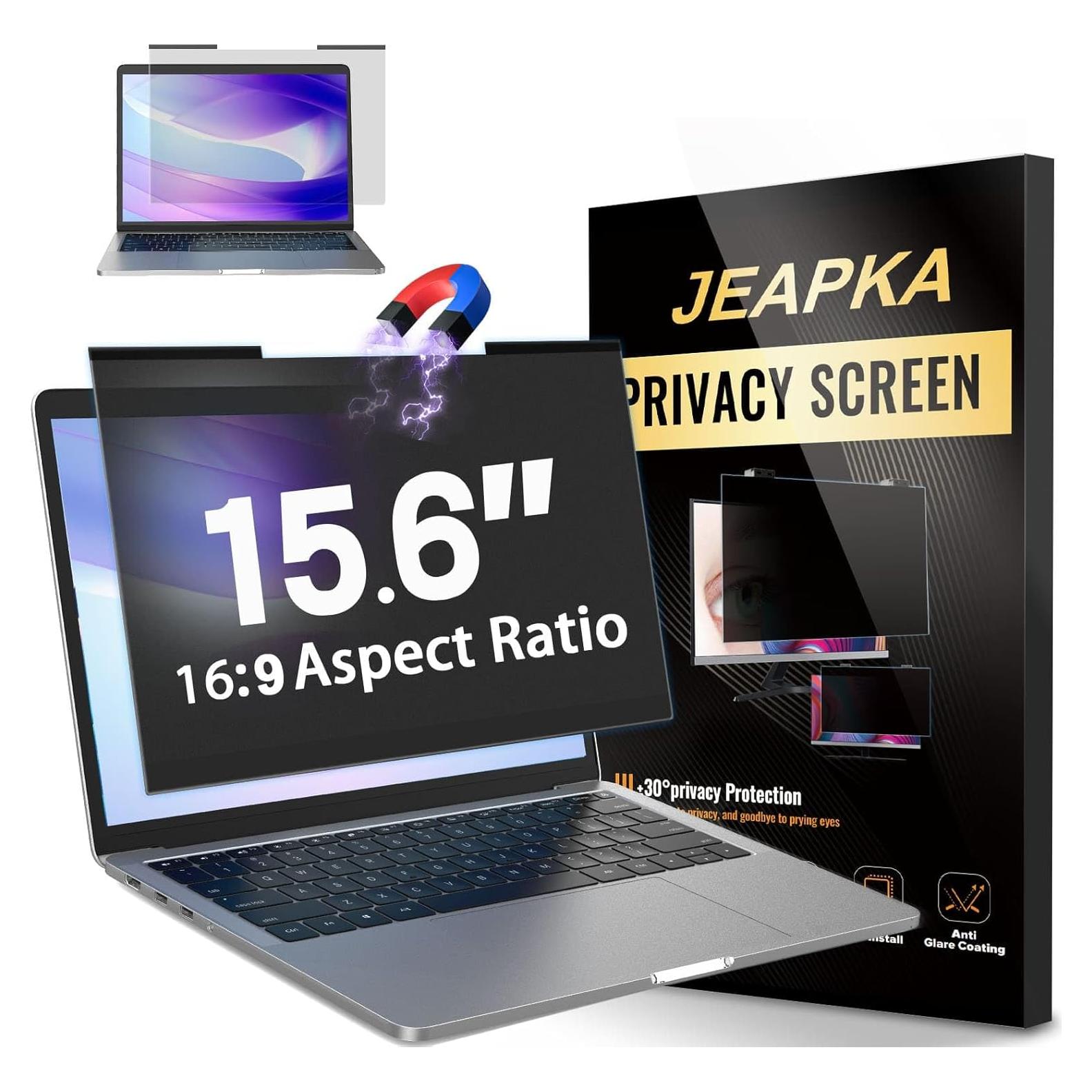 Filtro de Pantalla de Privacidad Magnético JEAPKA 15.6"