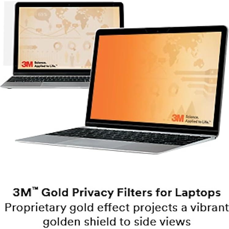 Filtro de Privacidad 3M Dorado 15.6" para Laptop 39.62 cm