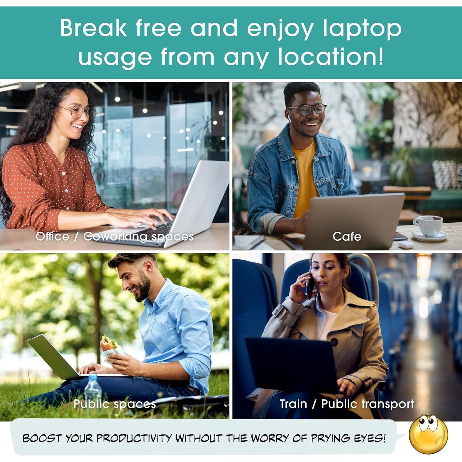 Filtro de Privacidad Magnético Bellemond 14" 16:10 Anti-Reflejo