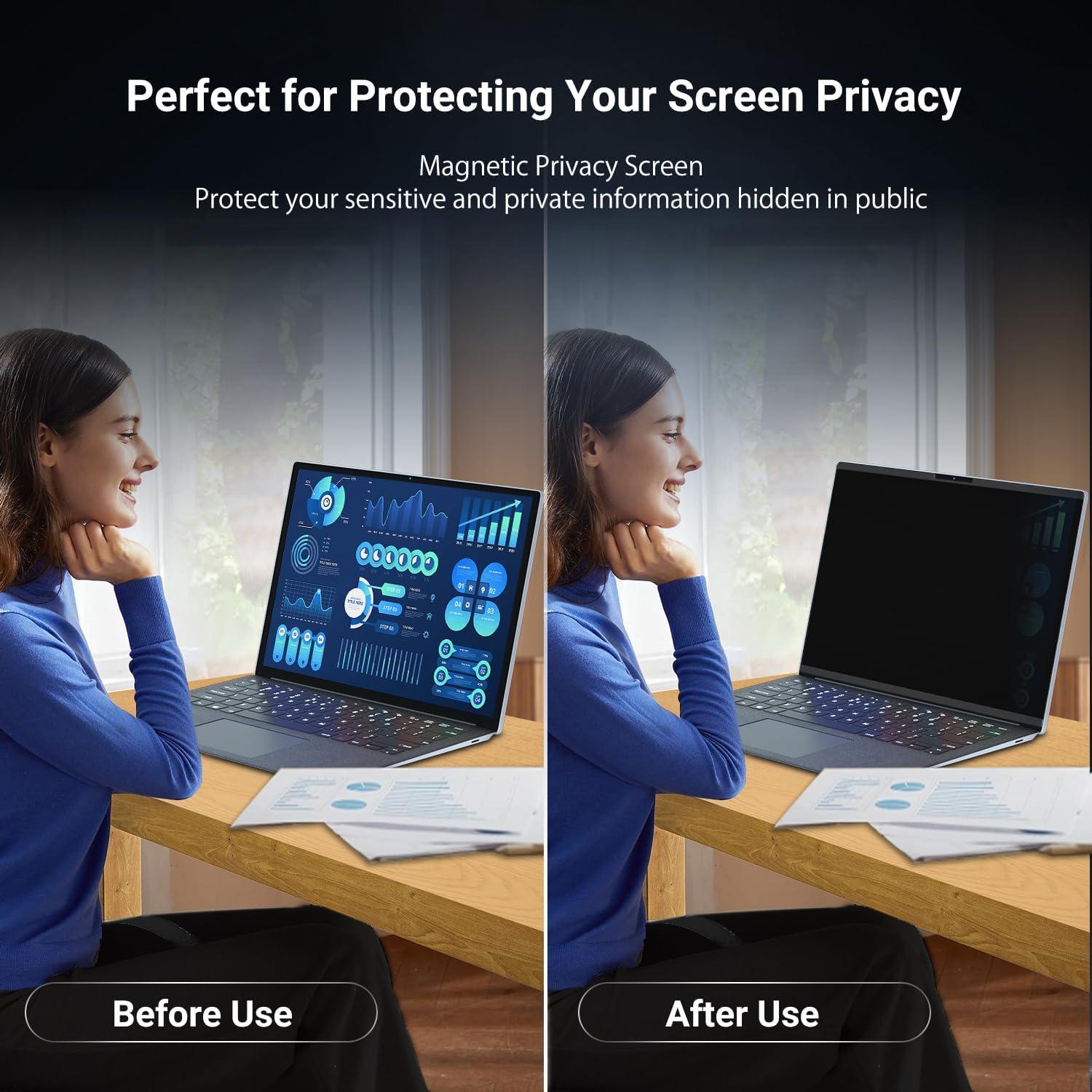 Pantalla de Privacidad ZOEGAA para Surface Laptop Studio 2 14.4"