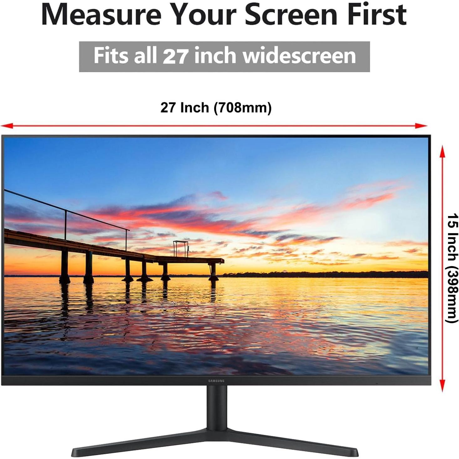 Paquete de 2 Pantallas de Privacidad Twugs 26-27" Antirreflejo