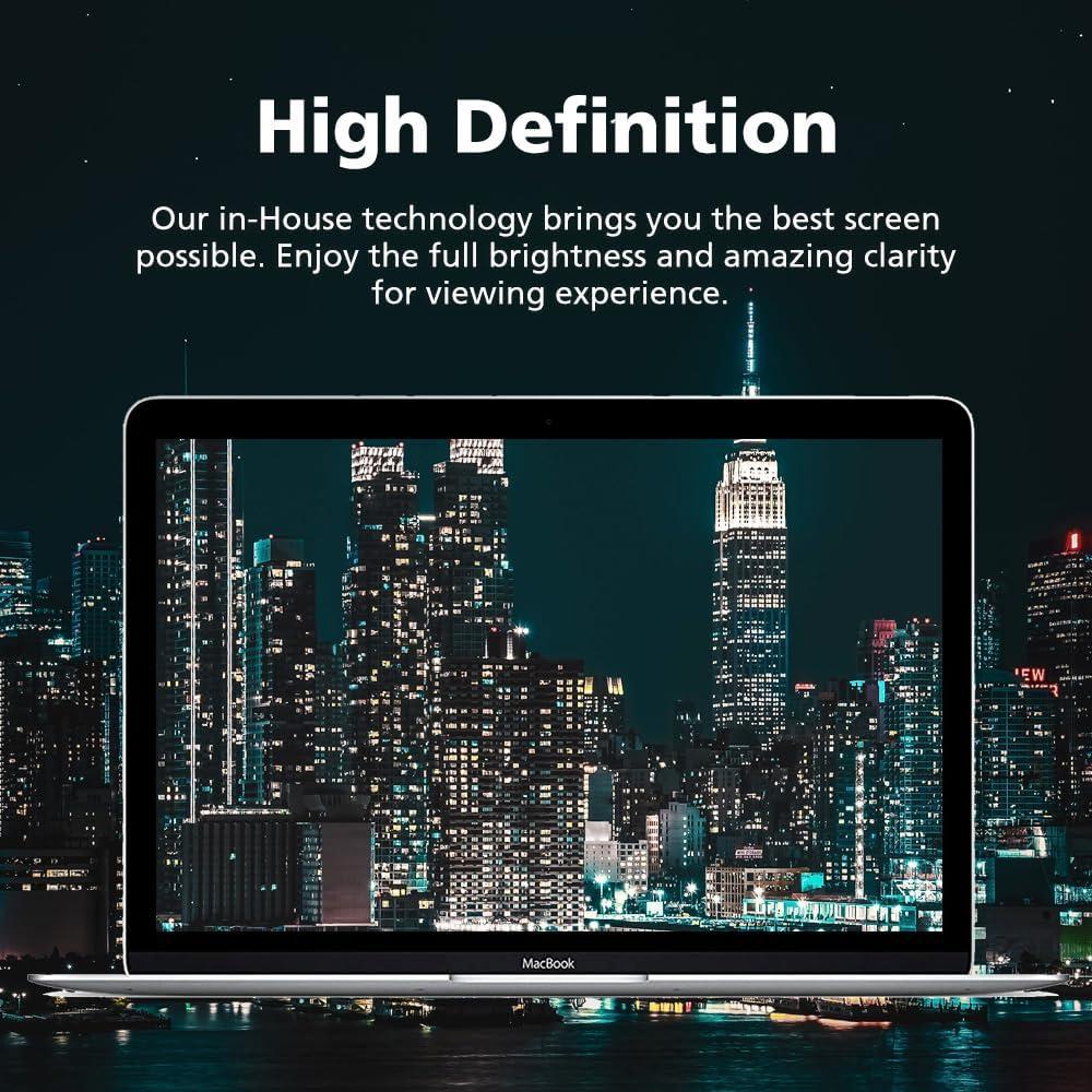 Paquete de 2 Protectores de Pantalla 16" DIACUBE Anti-Luz Azul