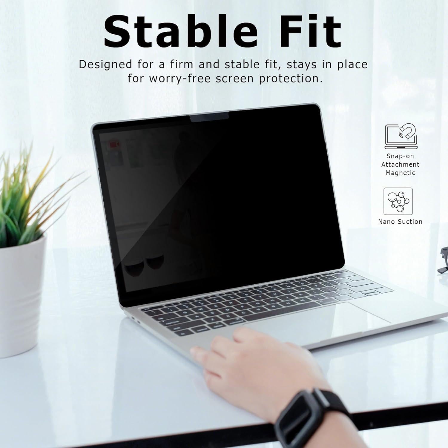 Protector de Pantalla Privado Adeway para Surface Laptop Go 12.4"