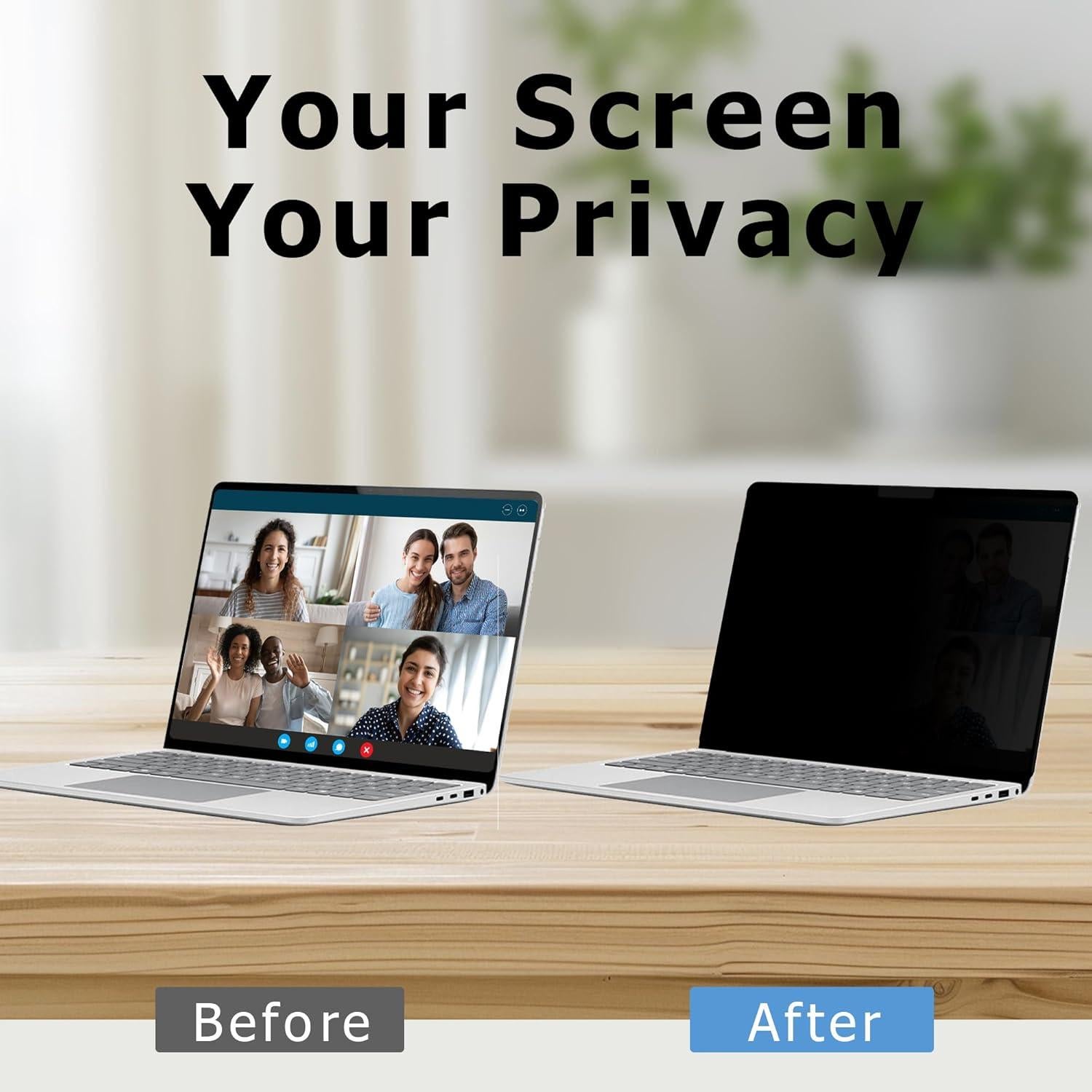 Protector de Pantalla Privado Adeway para Surface Laptop Go 12.4"