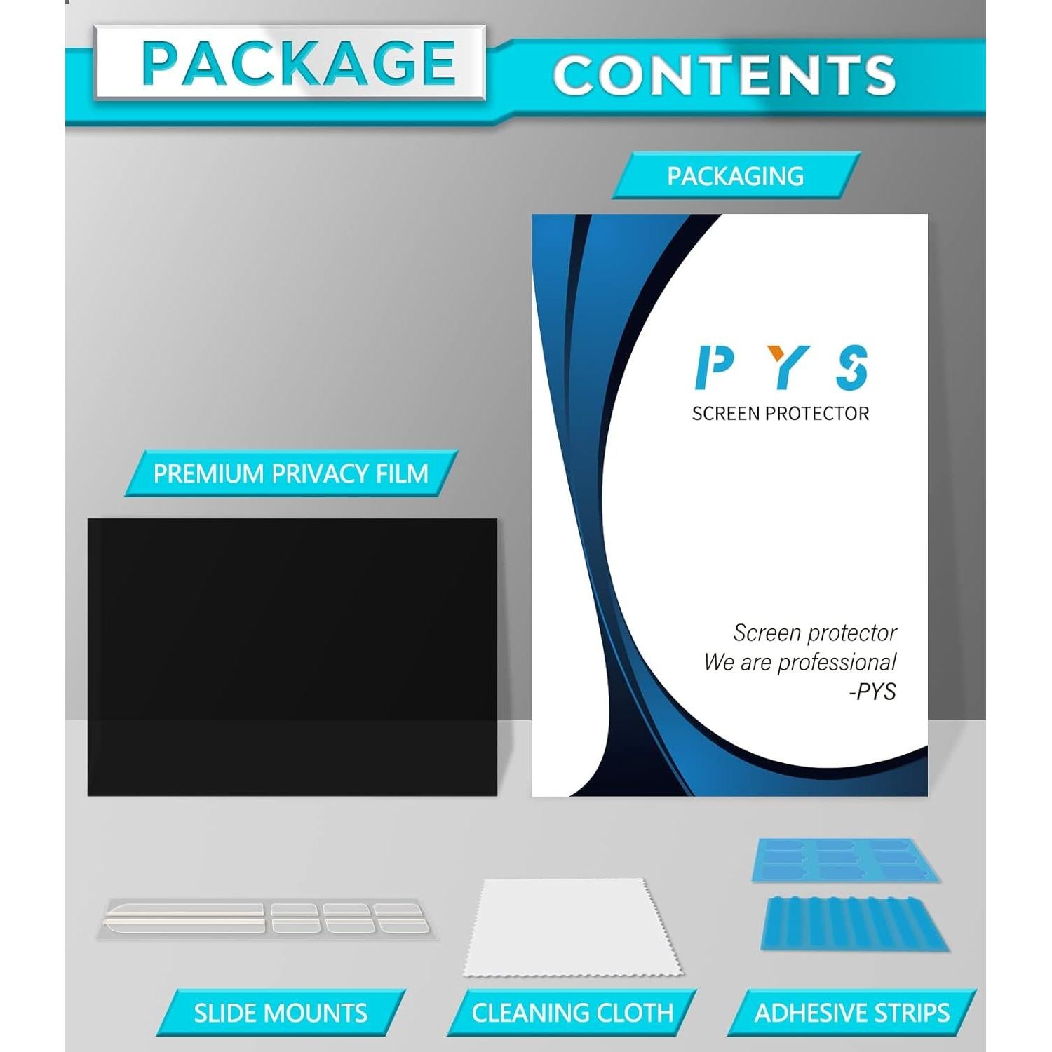 Filtro de Pantalla de Privacidad PYS 13.3" Antirreflejo