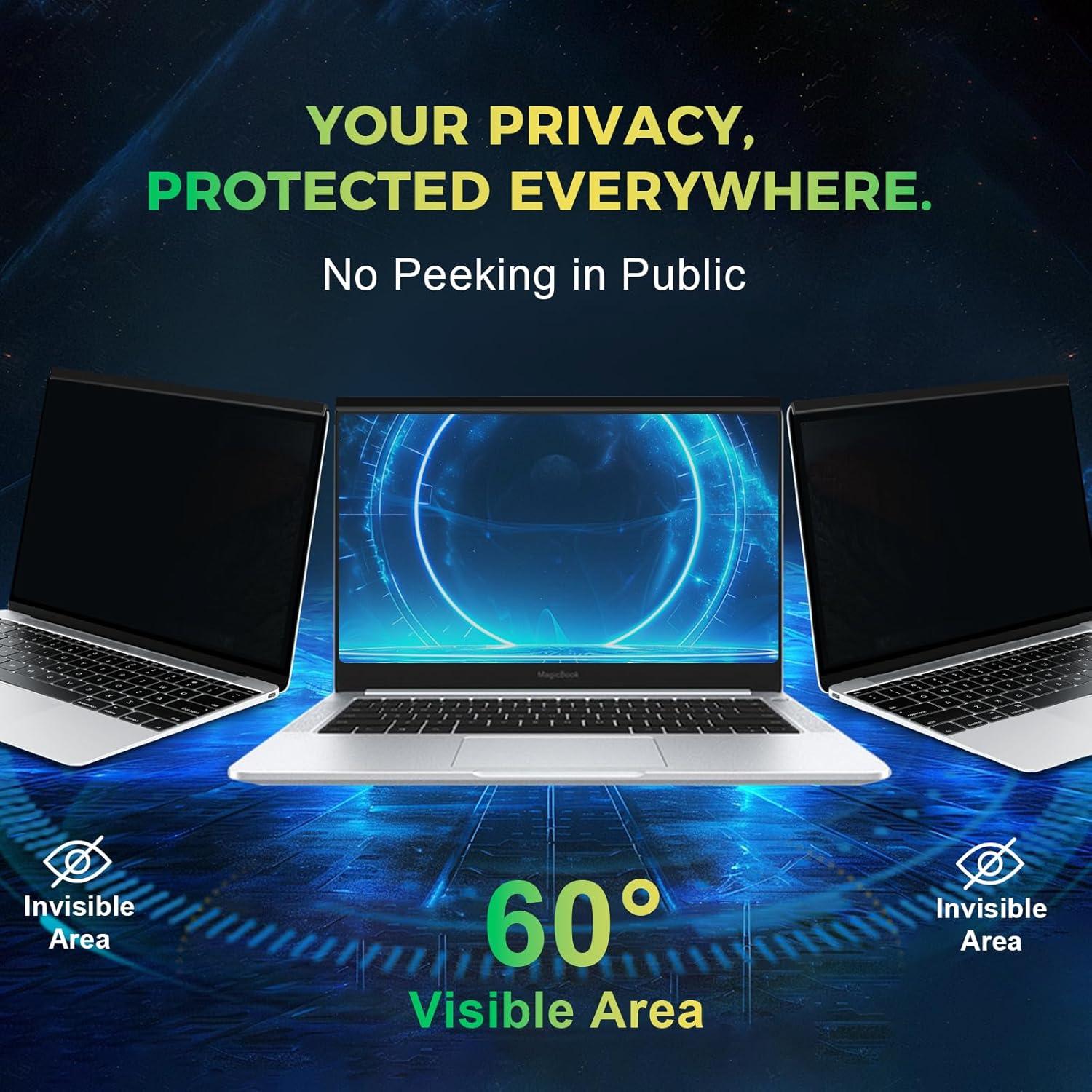 Protector de Pantalla Privada JEEETINTX 14" Anti-reflejo