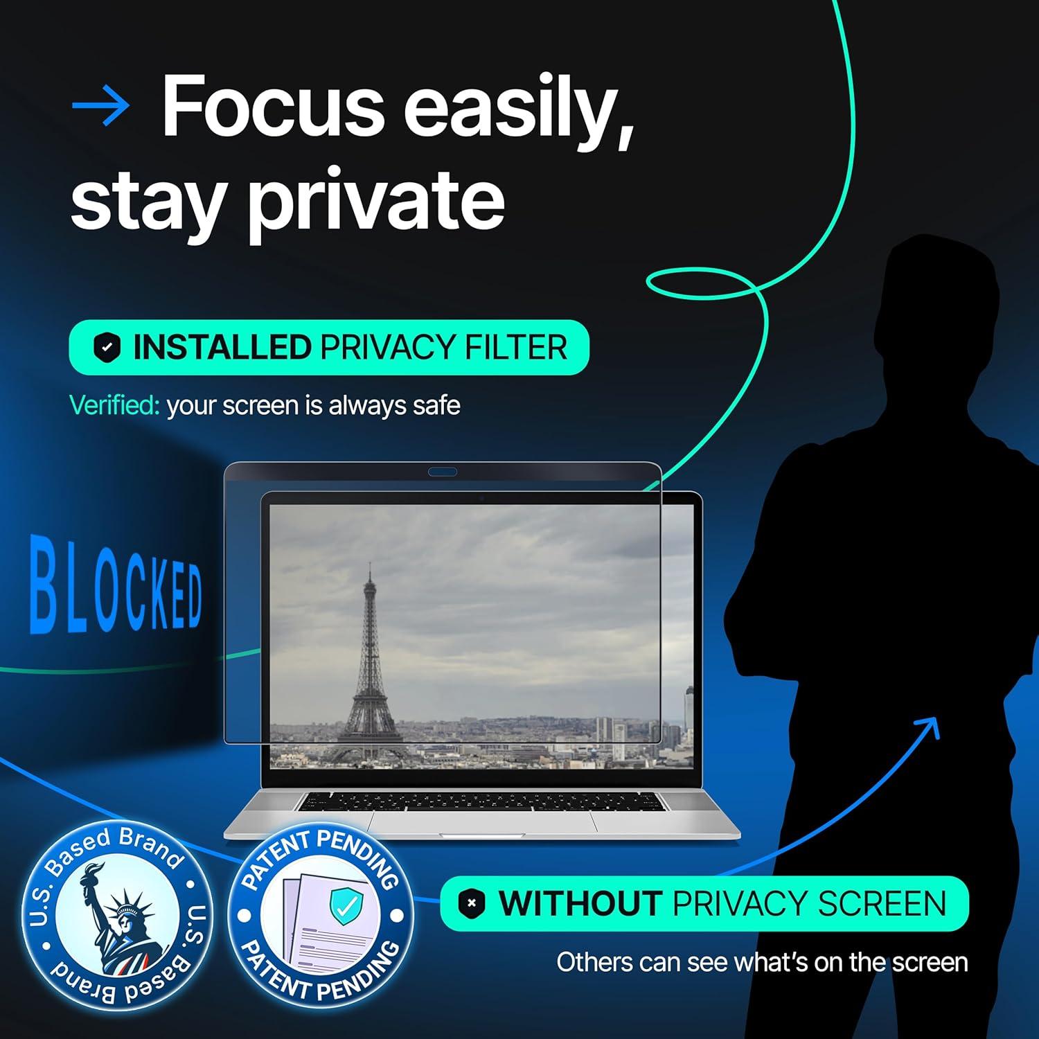 Filtro de Privacidad Magnético para MacBook Air 13 - VINTEZ