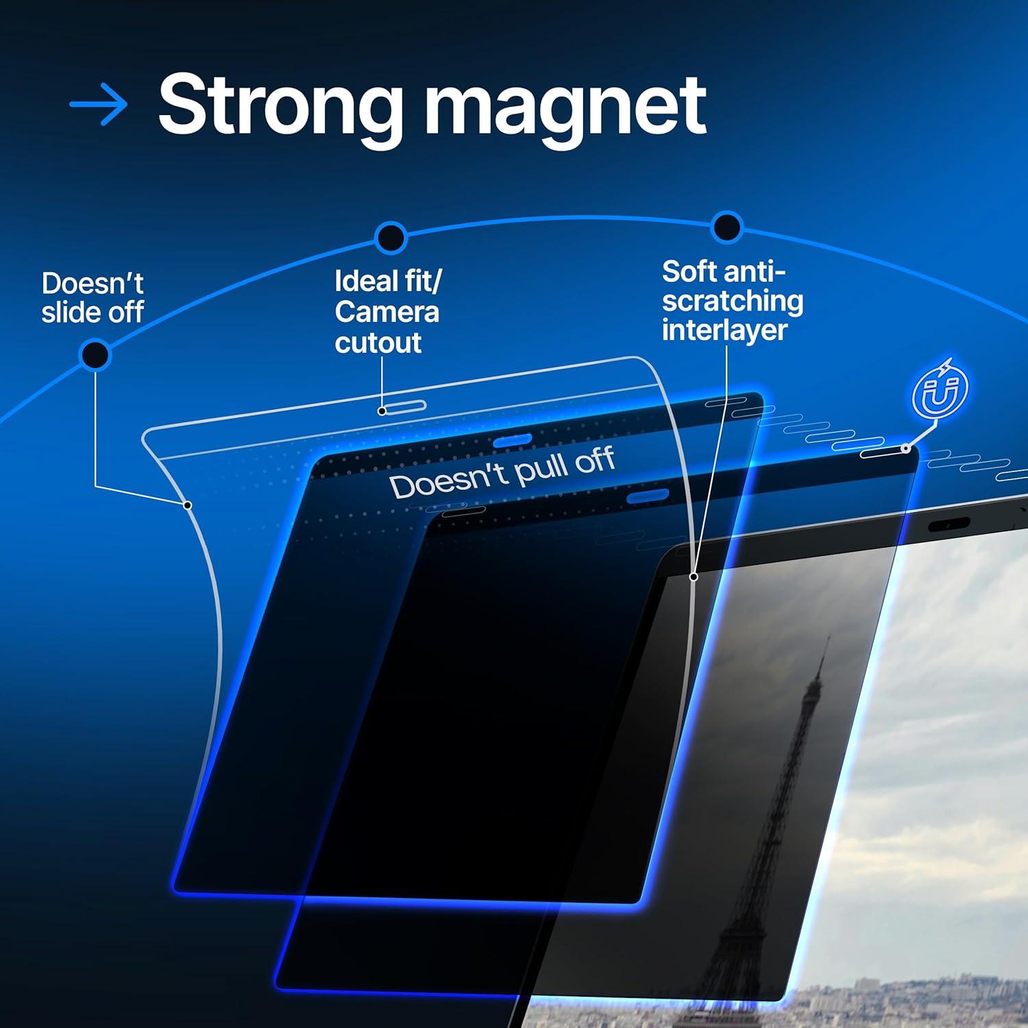 Filtro de Privacidad Magnético para MacBook Air 13 - VINTEZ