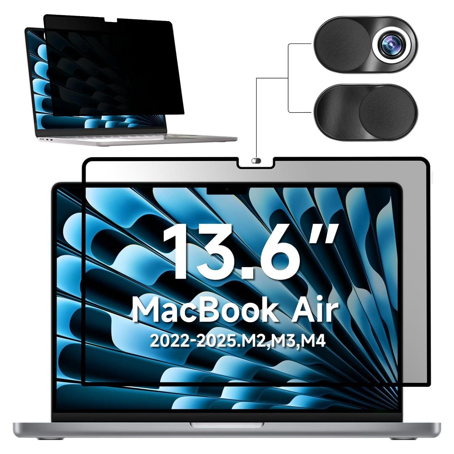 Pantalla de Privacidad Mamol para MacBook Air 13.6" M2 M3 M4