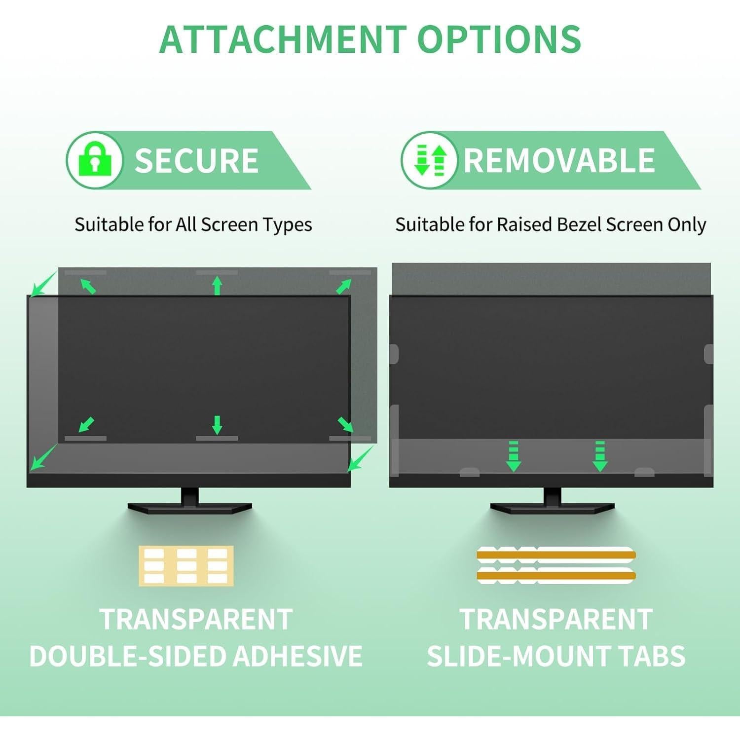 Filtro de Pantalla de Privacidad DEJIMAX 32" Curvo Anti-reflejo