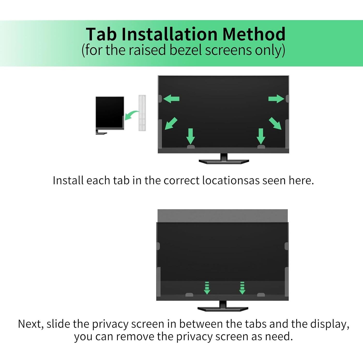 Filtro de Pantalla de Privacidad DEJIMAX 32" Curvo Anti-reflejo