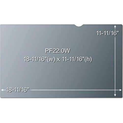 Filtro de Privacidad 3M PF220W1B para Monitor 22" Widescreen