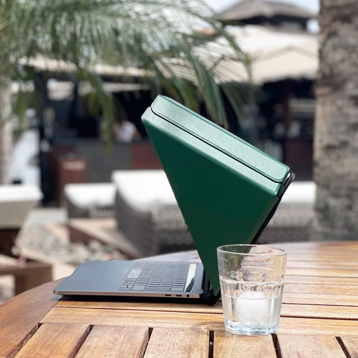 Capota de Sol para Laptop 4-en-1 Lux - Verde 15-16"