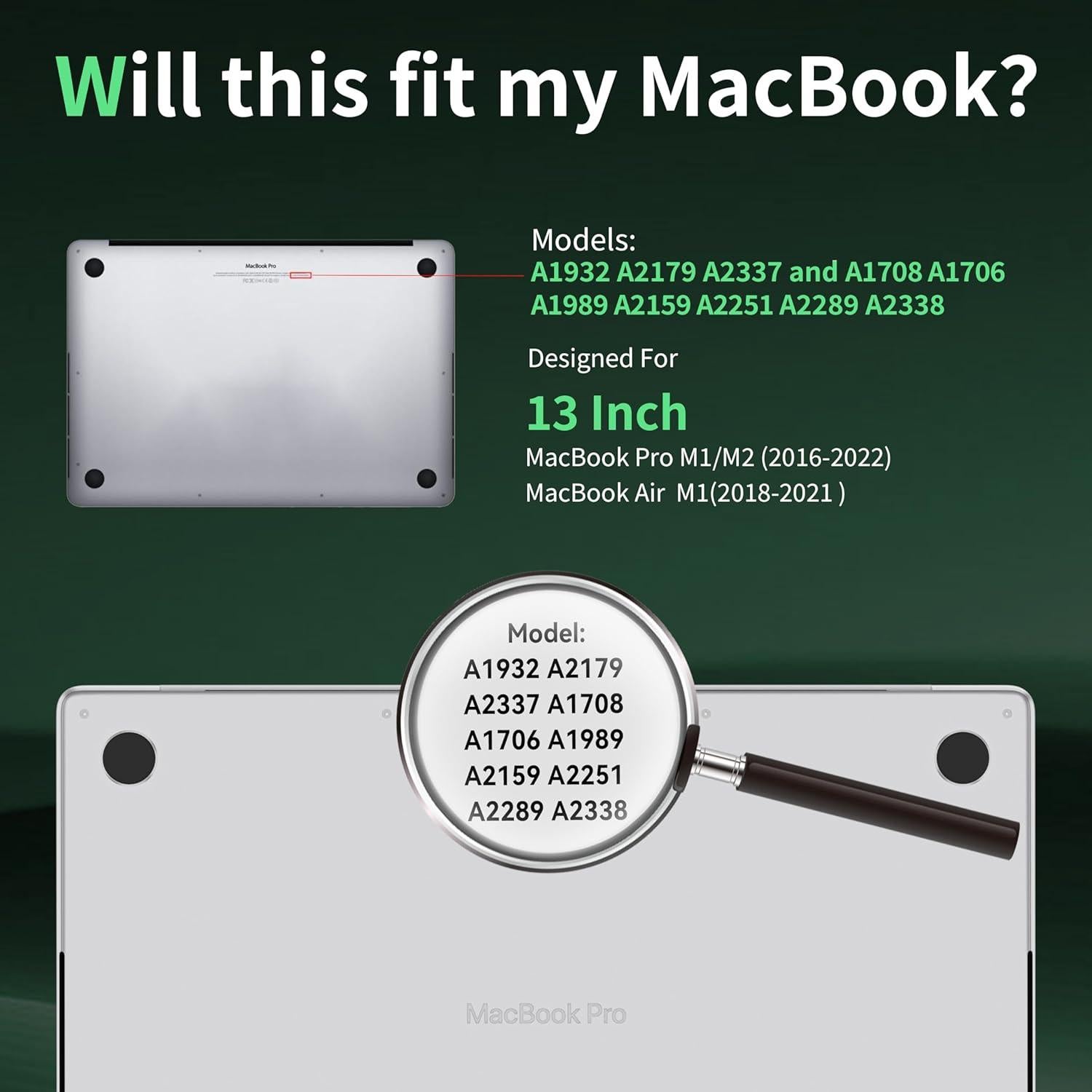 Filtro de Privacidad MaoYeye para MacBook Air 13" M1/M2