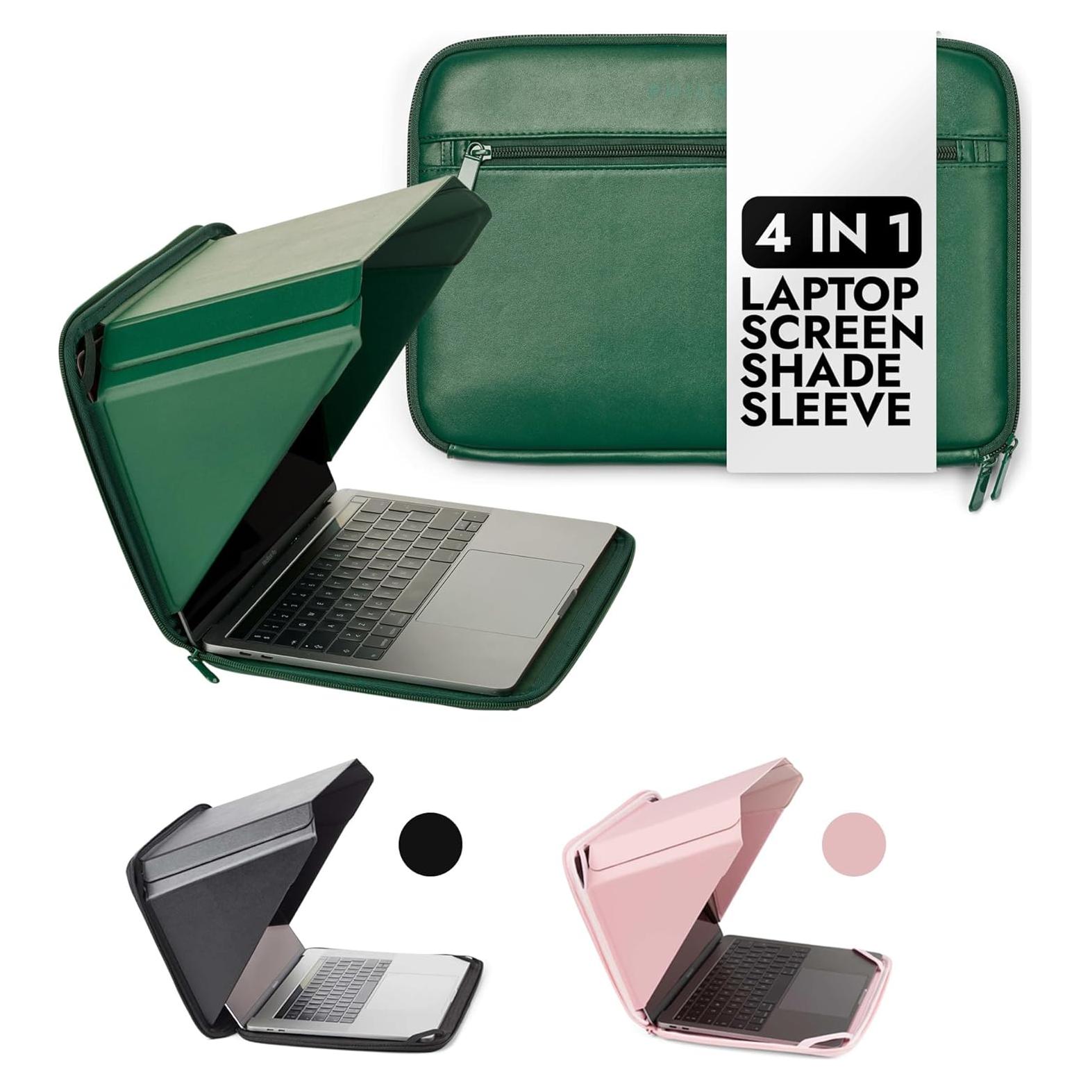 Funda para portátil MacBook 13" Philbert Verde 4 en 1