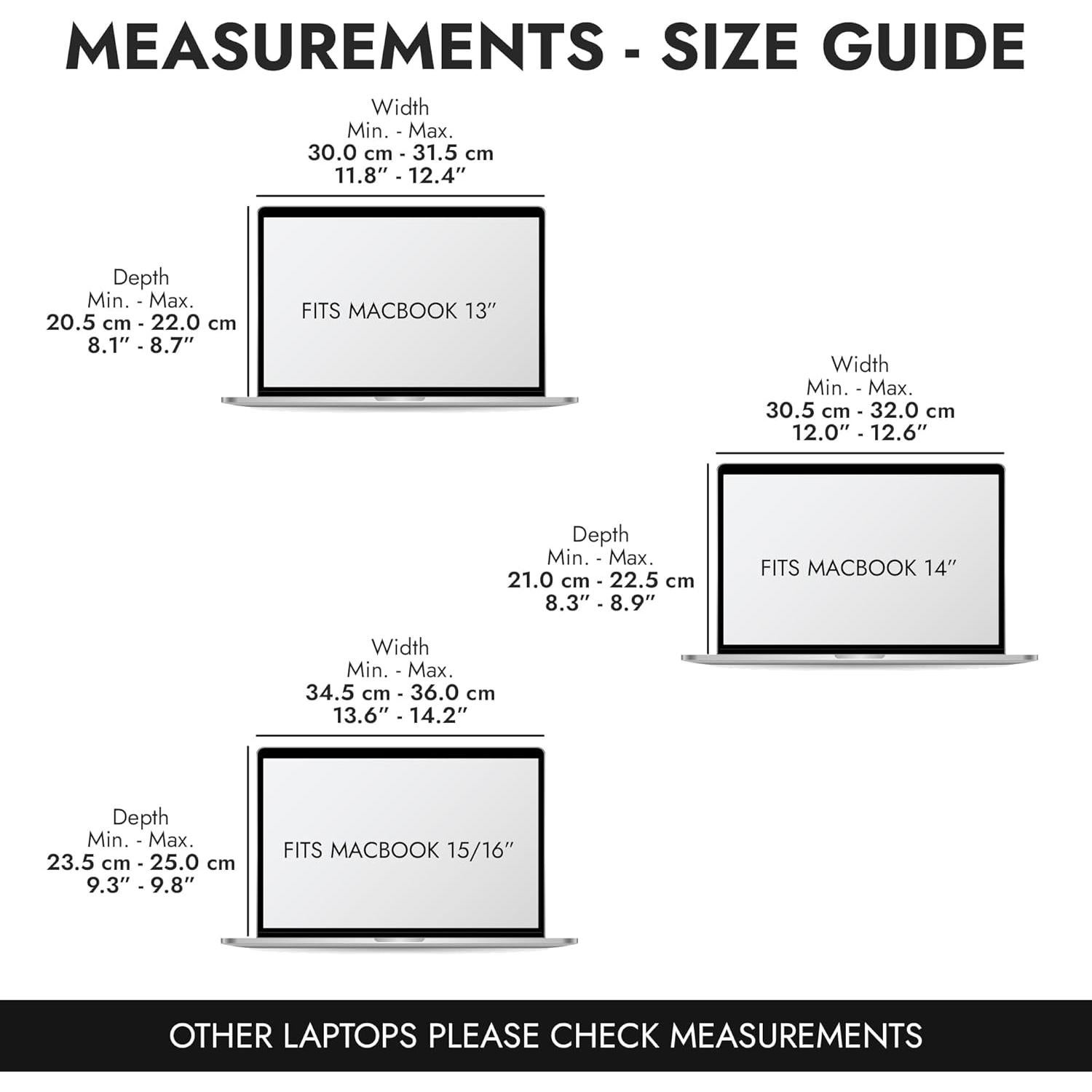 Funda para portátil MacBook 13" Philbert Verde 4 en 1