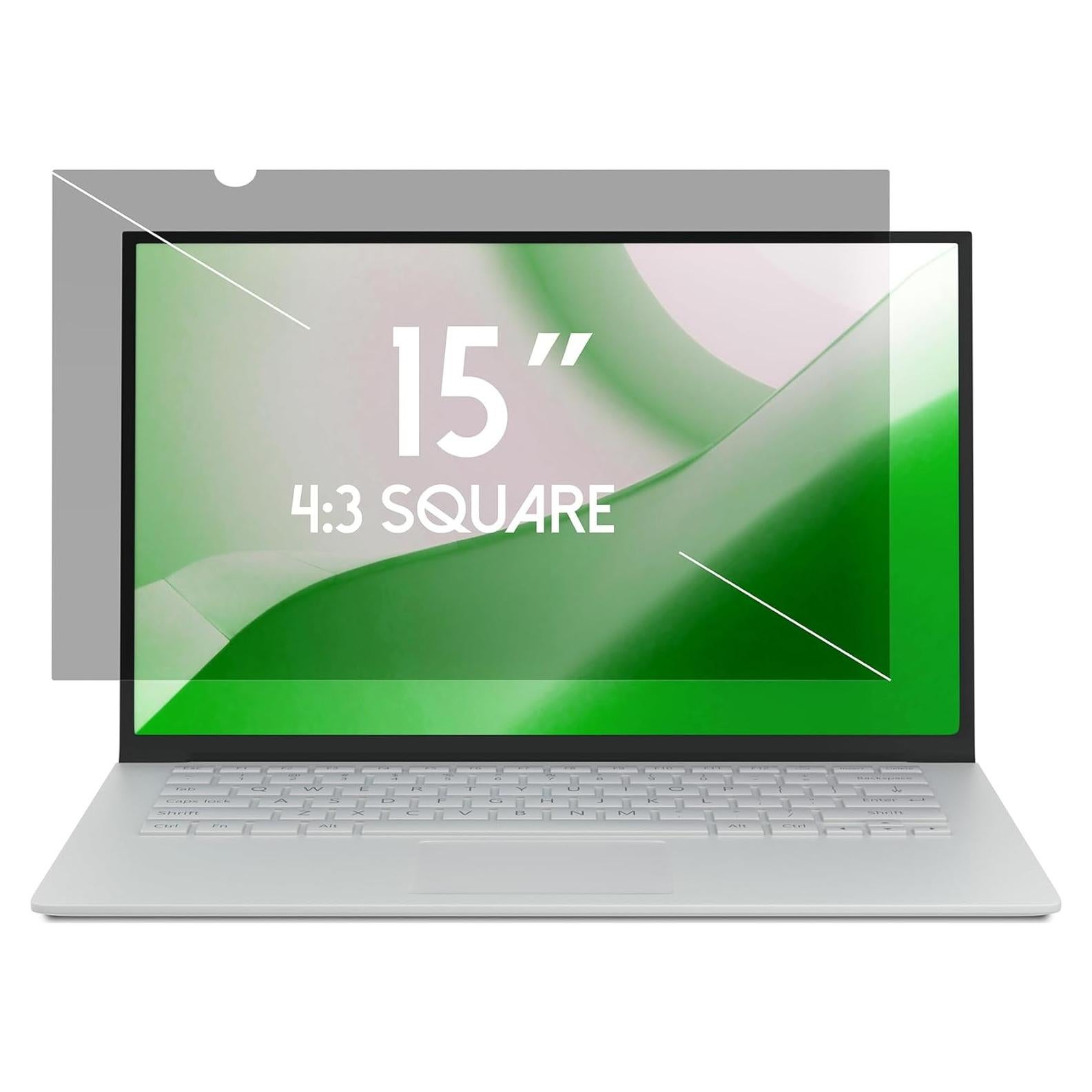 Filtro de Pantalla de Privacidad ANBAC 15" Antirreflejo UV