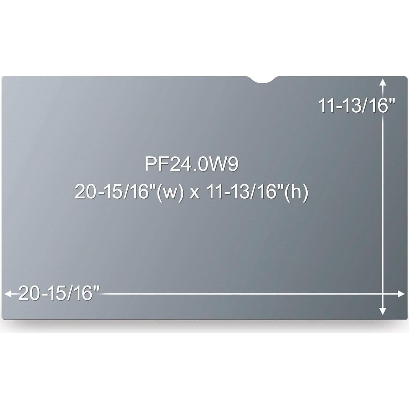 Filtro de Privacidad 3M para Monitor 24" Widescreen, Brillante/Mate