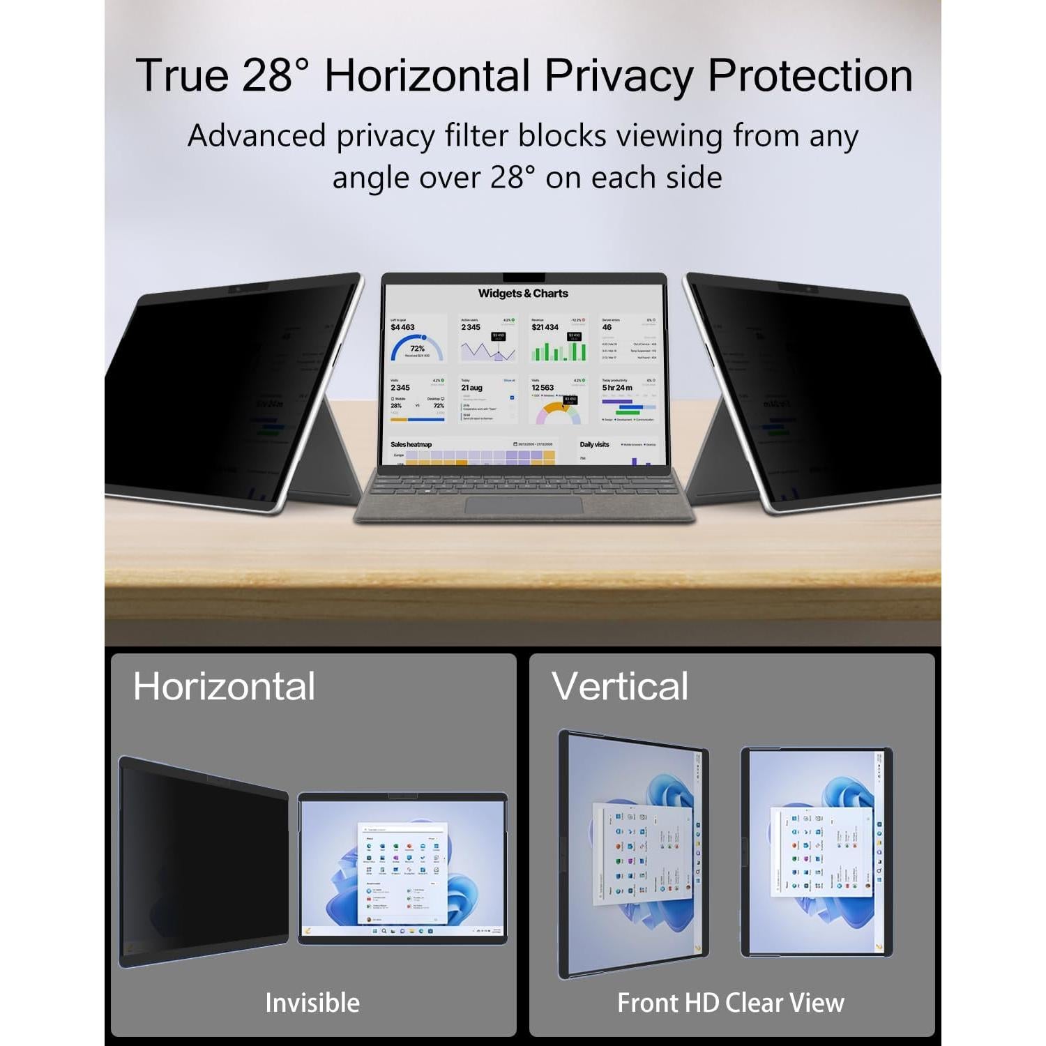 Pantalla de Privacidad Magnética PYS para Surface Pro 13" 2024