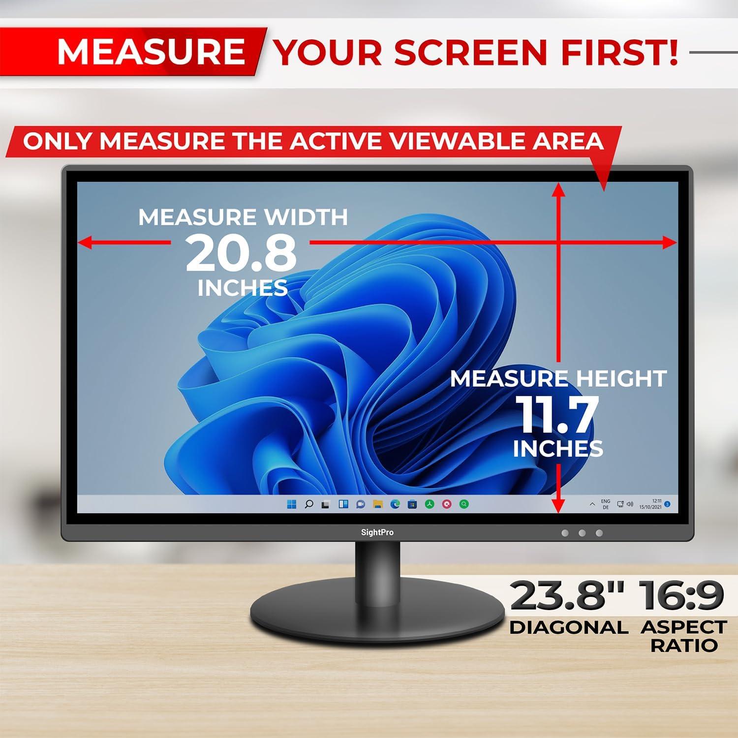 Filtro de Pantalla de Privacidad 23.8" SightPro [Paquete de 2]