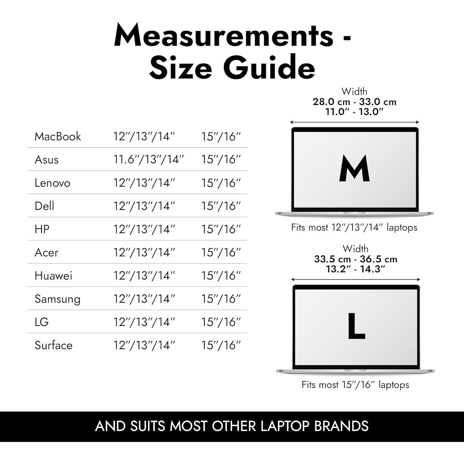 Sombrilla para Laptop 4-en-1 Philbert 15-16" Rayas