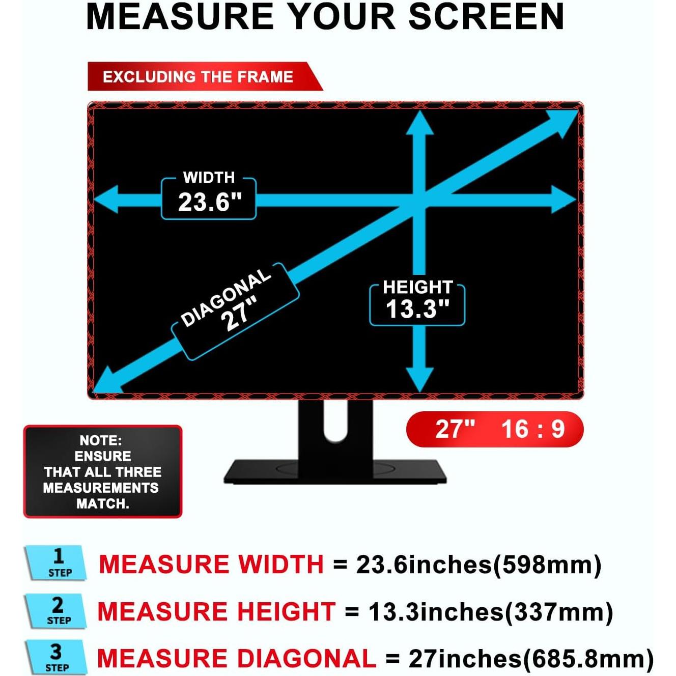 Filtro de Privacidad GUMIKE 27" Antirreflejo 16:9