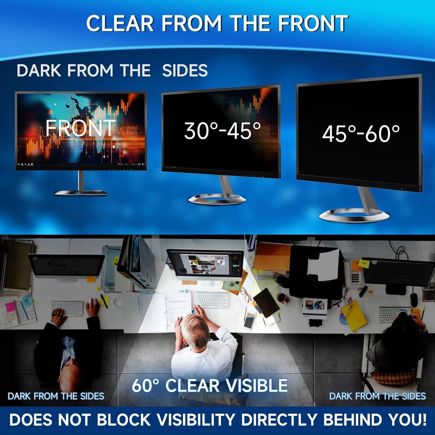 Filtro de Pantalla de Privacidad Magicmoon 24" 16:9 2-Pack