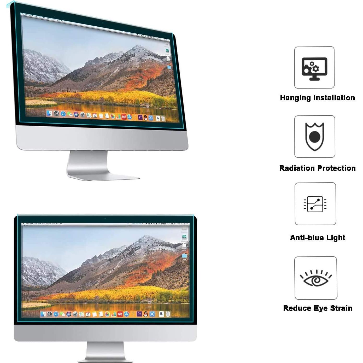 Protector de Pantalla MOSISO 54x34 cm Anti-UV 23-24"