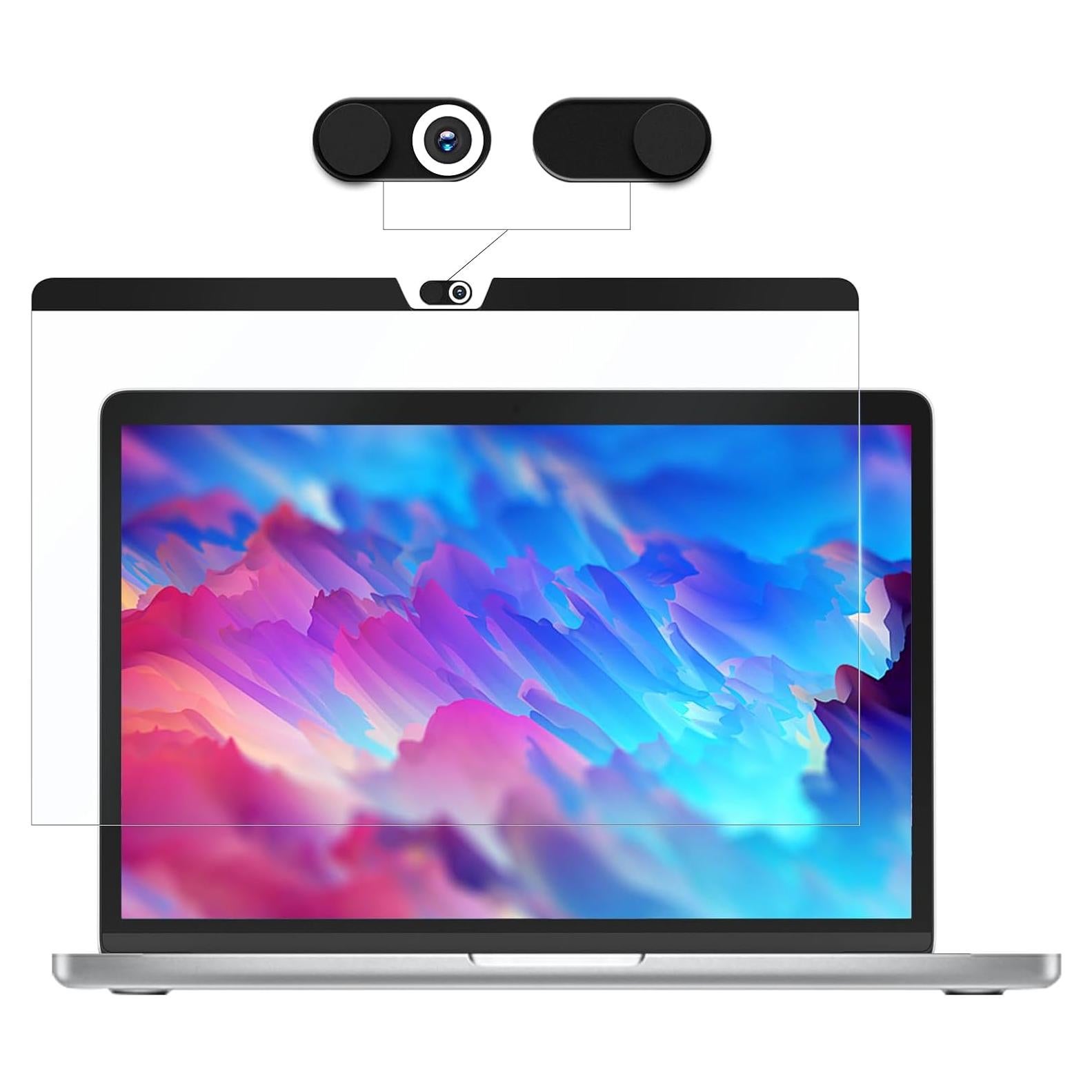 Protector de Pantalla Magnético Anti Luz Azul para MacBook 13"