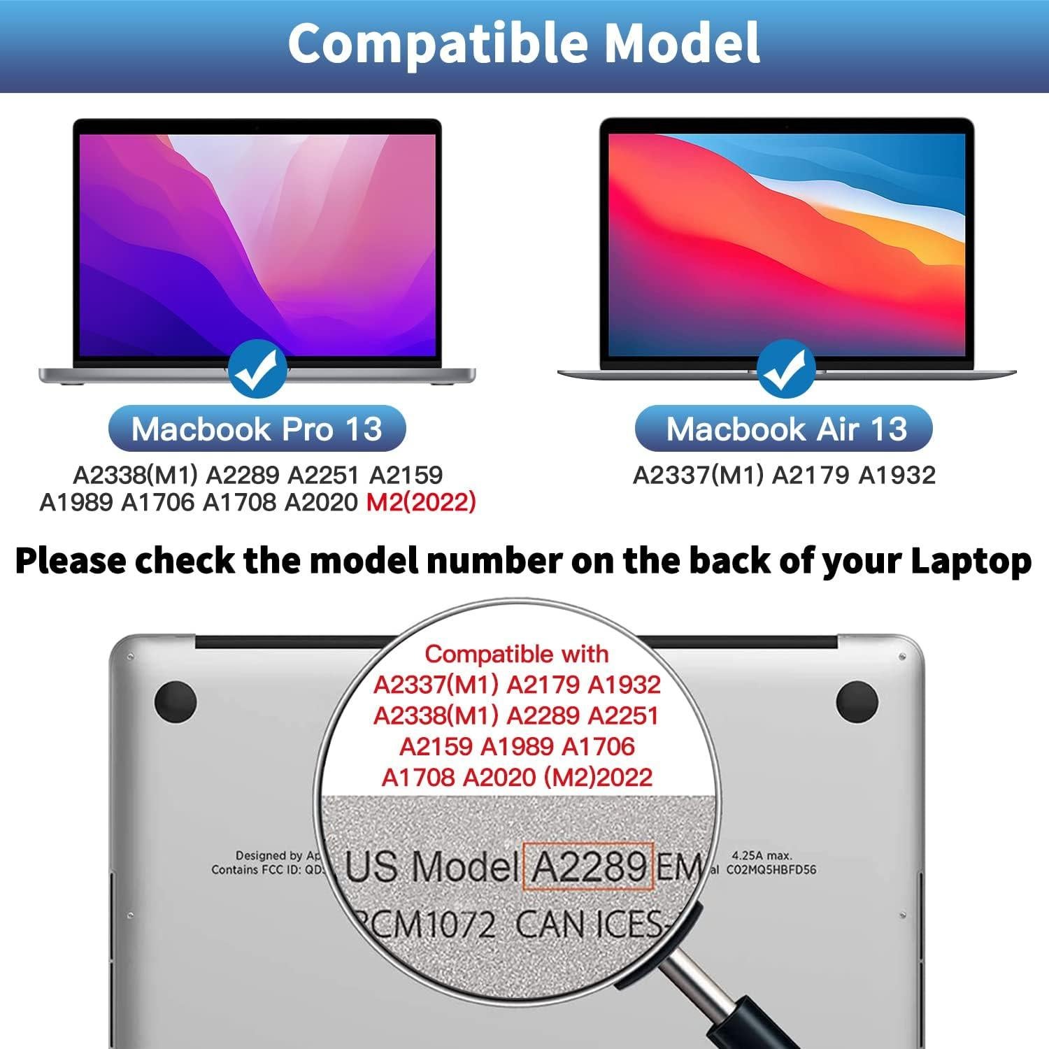 Protector de Pantalla de Privacidad F FORITO para MacBook Air 13"