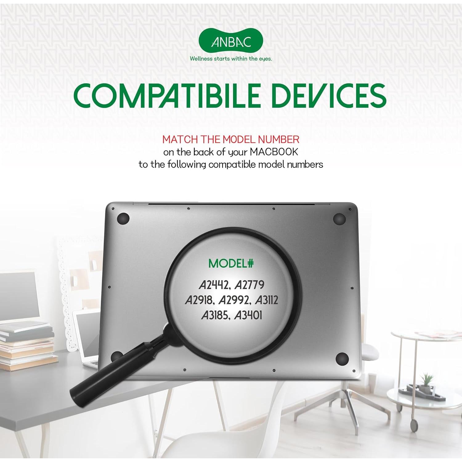 Protector de Pantalla Privada Magnético ANBAC para MacBook Pro 14"