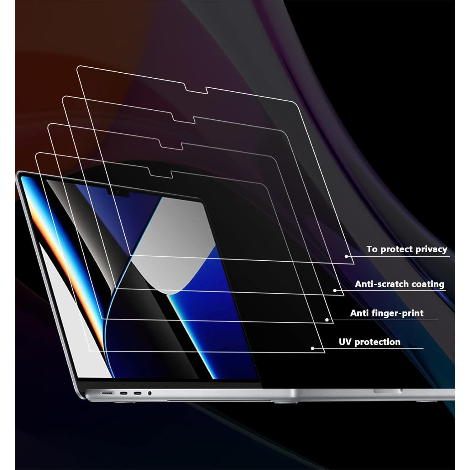 Protector de Pantalla Privado Dabernur para MacBook Pro 14"