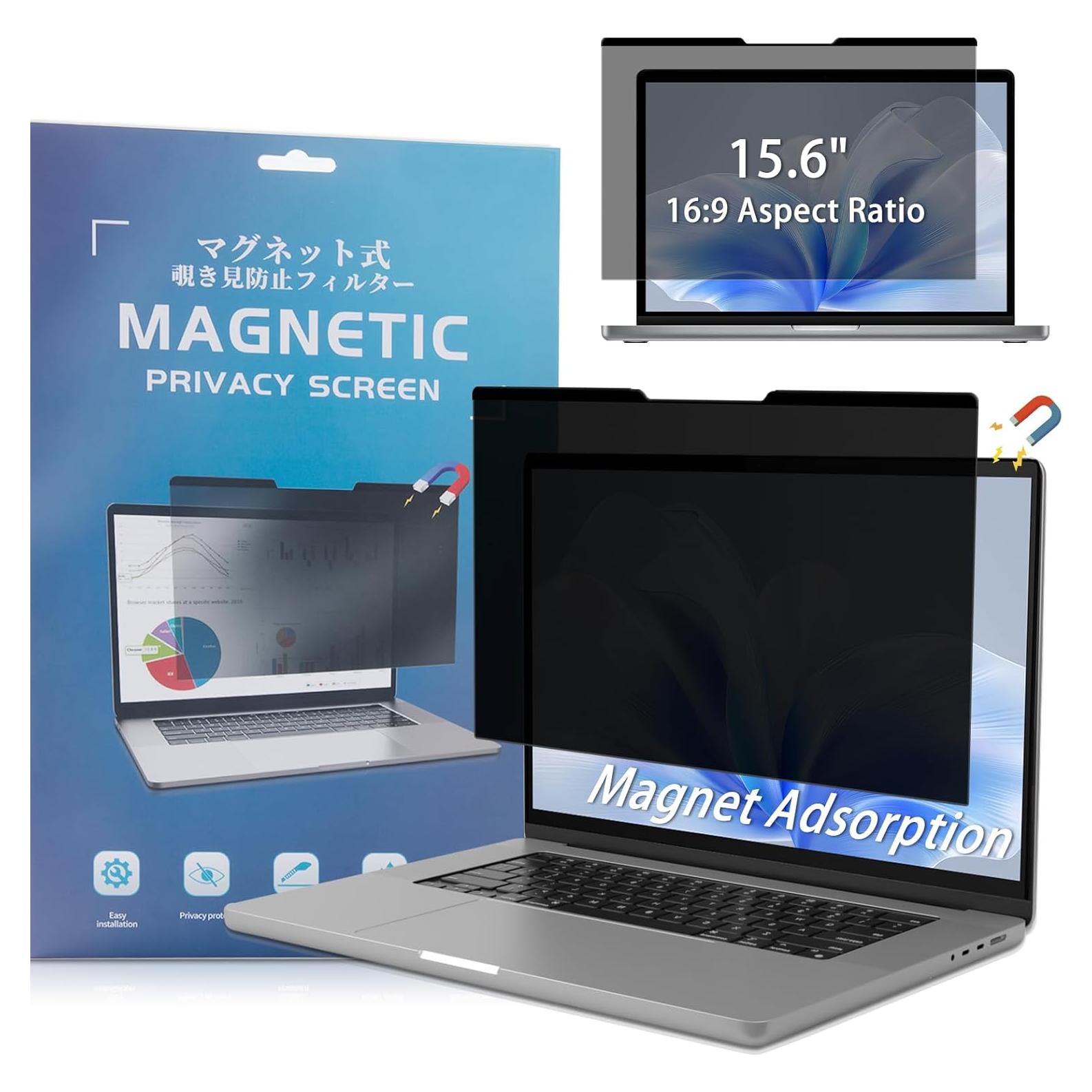 Filtro de Privacidad Magnético 15.6" VanHooc Anti-Ojos Curiosos