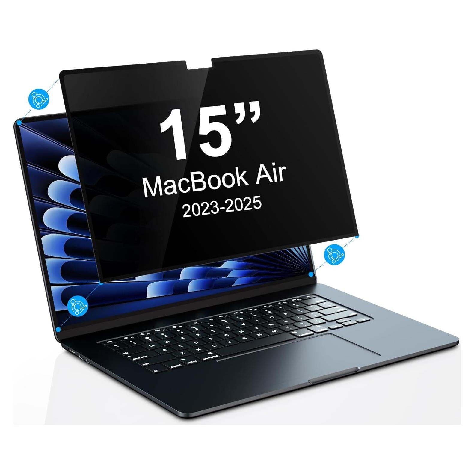 Protector de Pantalla Privado PYS para MacBook Air 15.3"