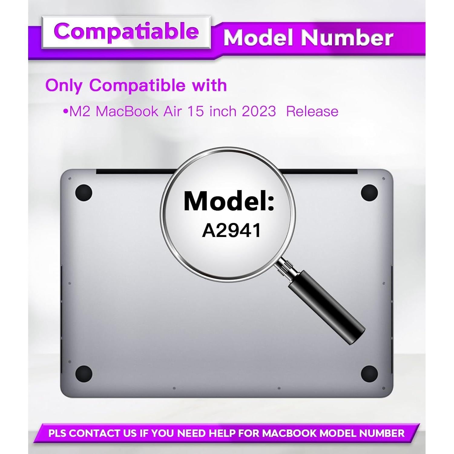 Protector de Pantalla Privado PYS para MacBook Air 15.3"