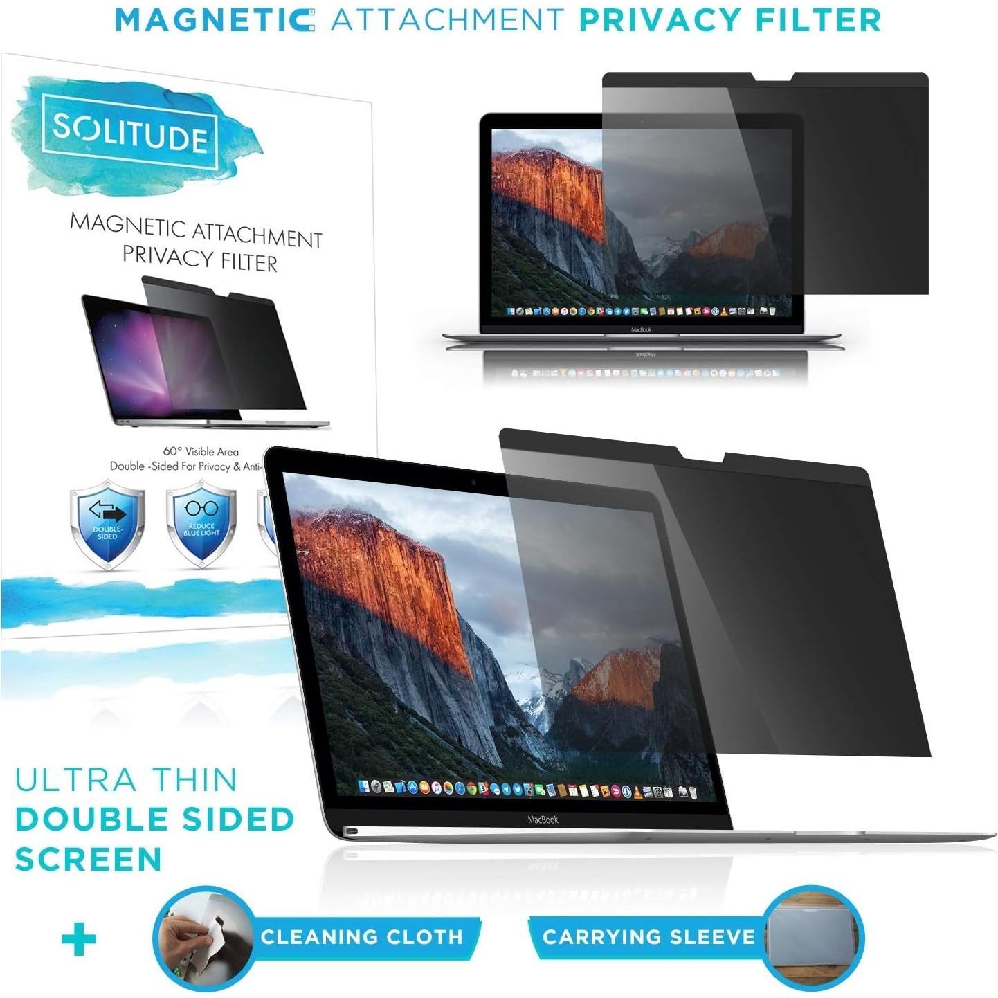 Pantalla de Privacidad Magnética Solitude para MacBook Pro 13"