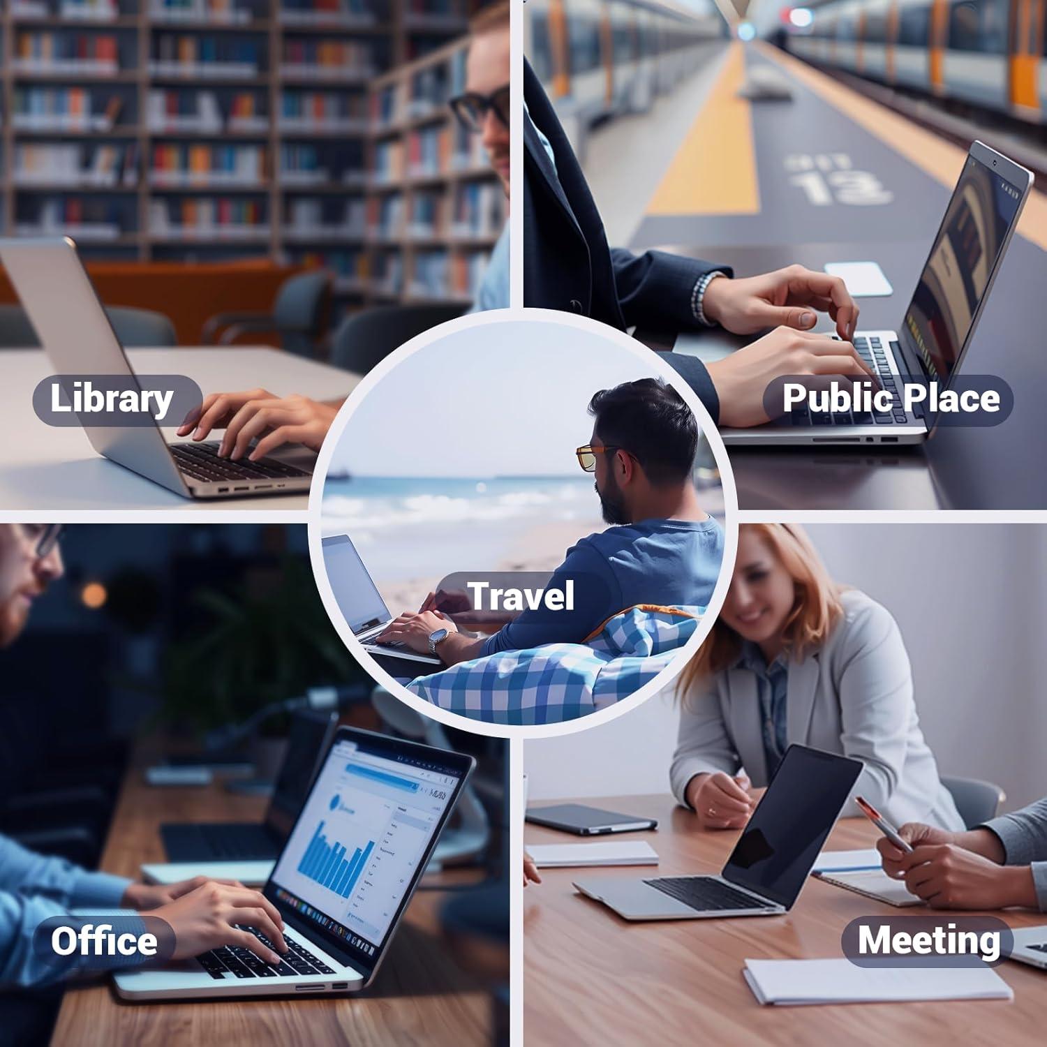 Funda de Privacidad Magnética Gopupu para MacBook 13" 2016-2022